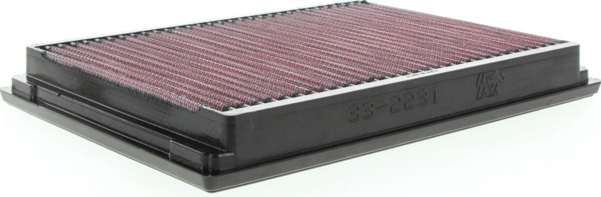 K&N Fits 1996-2007 BMW 320i, 323i, 325i, 330i, M3, X3, Z3, Z4 - KN33-2231 K&N K&N Replacement Panel Filter (A1413) KN33-2231 SR