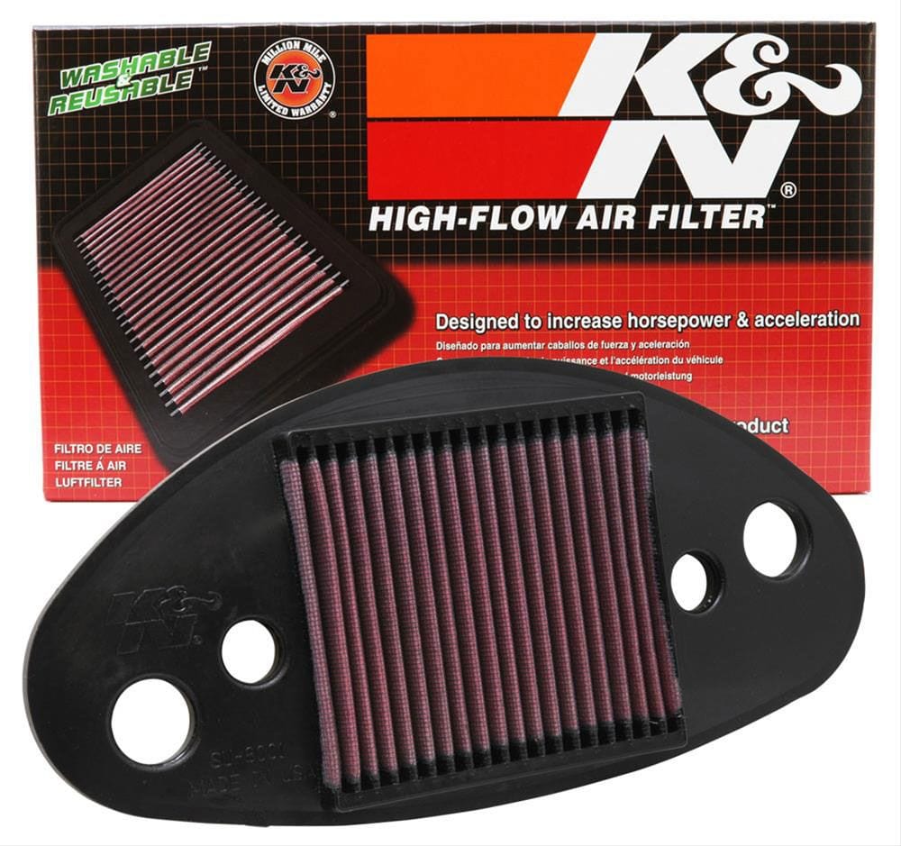 K&N Fits 2001-2008 Suzuki VL800, VL800C Intruder, Boulevard C50, C50T - KNSU-8001 K&N K&N Replacement Motorcycle Air Filter KNSU-8001 SR