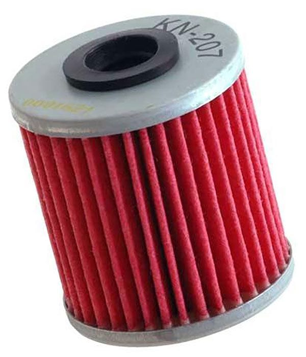 K&N Fits 2004-2013 Suzuki, Kawasaki & Betamotor Motorcycles - K&N K&N Performance Oil Filter KN-207 SR