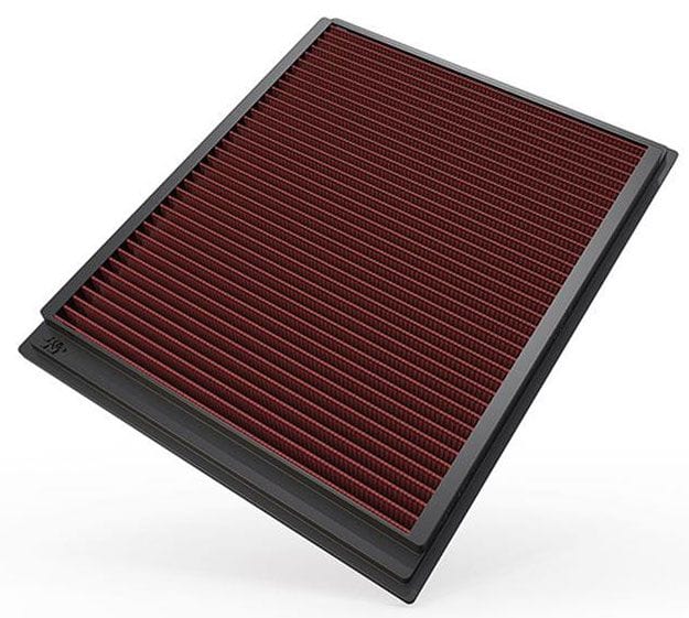 K&N Fits 2007-2012 Dodge Nitro, Jeep Cherokee & Liberty - KN33-2363 K&N K&N Replacement Panel Filter KN33-2363 SR