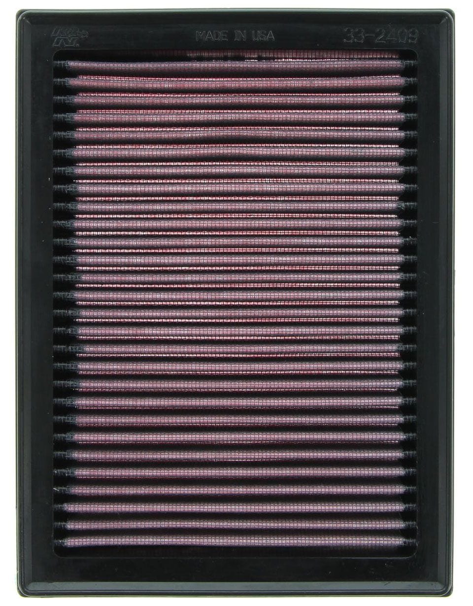 K&N Fits 2007-2017 Nissan X-Trail, Micra, Pulsar - KN33-2409 K&N K&N Replacement Panel Filter KN33-2409 SR