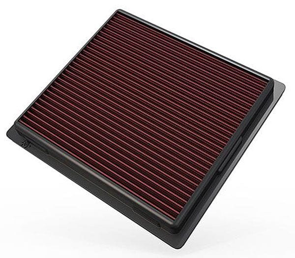 K&N Fits 2011-2013 Jeep Grand Cherokee & Dodge Durango 3.6, 5.7L - KN33-2457 K&N K&N Replacement Panel Filter KN33-2457 SR