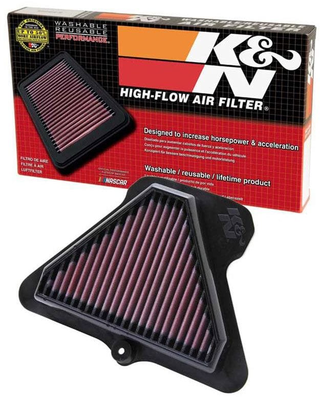 K&N Fits 2011-2013 Kawasaki ZX10R Ninja - KNKA-1011 K&N K&N Replacement Motorcycle Air Filter KNKA-1011 SR