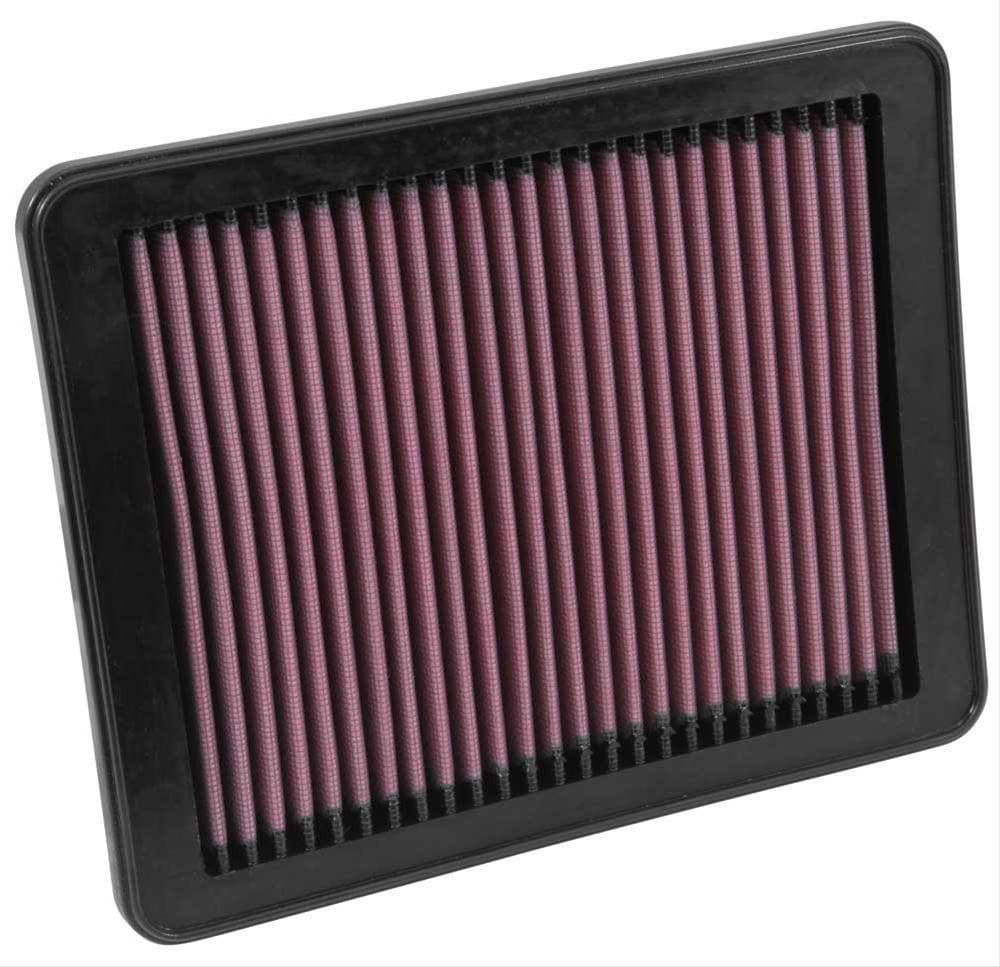 K&N Fits 2012-2016 Mazda 3, 6, CX-5 Diesel 2.2L L4 & CX-9 F/I 2.5L L4 - KN33-3024 K&N K&N Replacement Panel Filter KN33-3024 SR