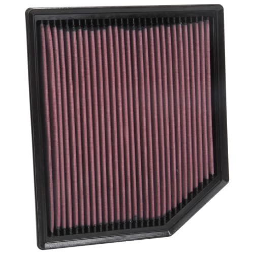 K&N Fits 2018-2019 Jeep Grand Cherokee 3.2L V8 F/I - KN33-5077 K&N K&N Replacement Panel Filter KN33-5077 SR