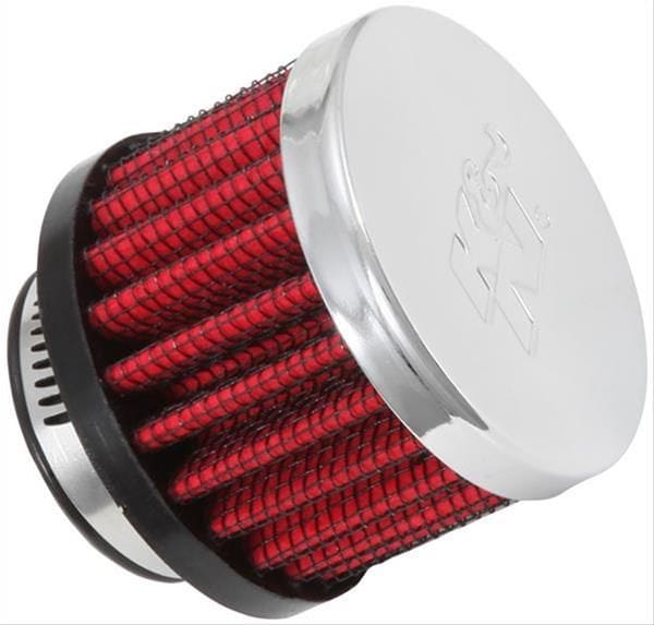 K&N With 1" (25mm) Hole - KN62-1370 K&N K&N Clamp-On Vent Filter 2 OD x 1-1/2 H KN62-1370 SR