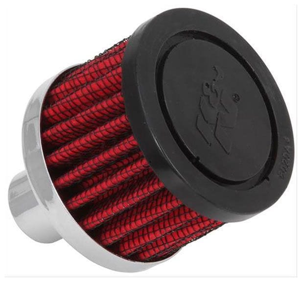 K&N With 3/4" (19mm) Tube - KN62-1030 K&N K&N Push-In Vent Filter 2 OD x 1-1/2 H KN62-1030 SR