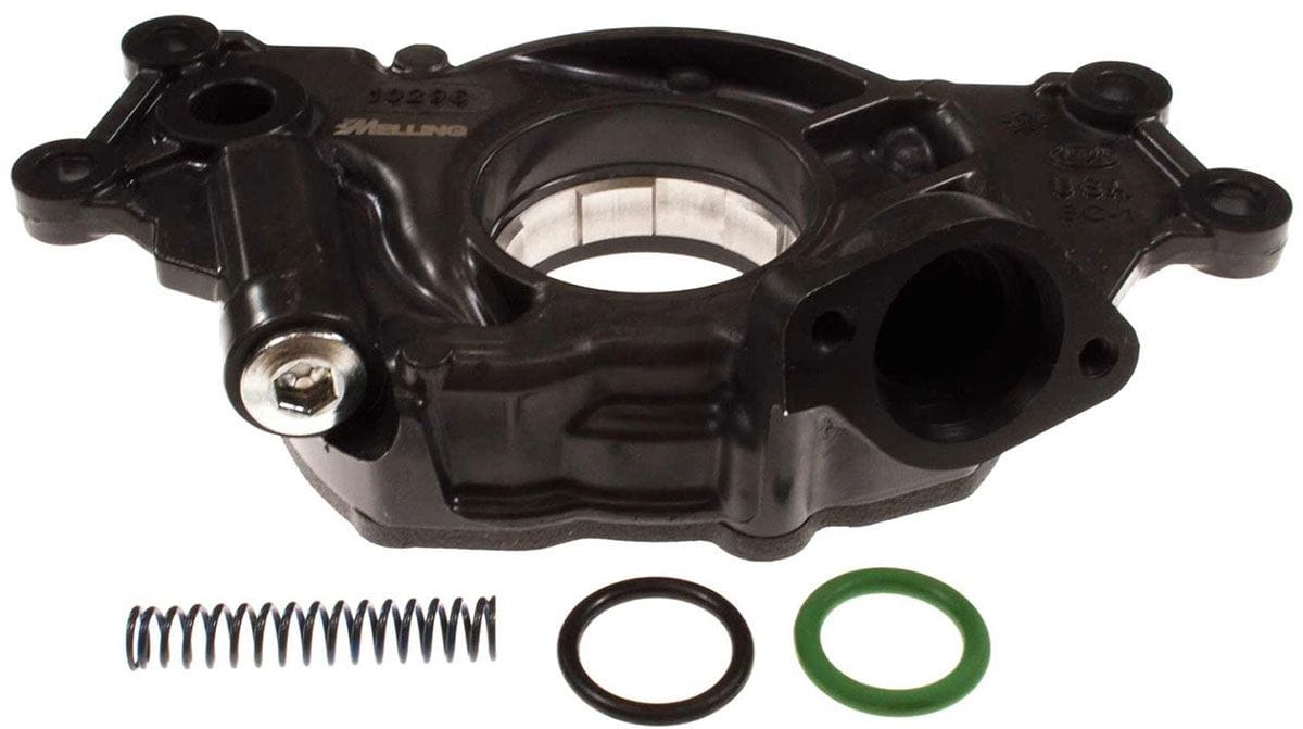 MELLING Chevy LS1-LS2-LS6-LS3, High Volume (18% more volume than stock pump), Melling High Volume Oil Pump ME10296 SR