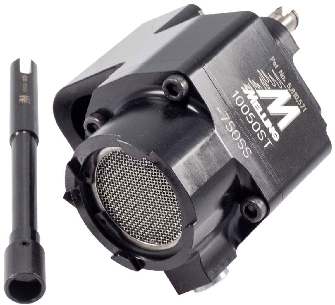 MELLING High Volume Suit SB Chev With 7-1/2" Deep Oil Pans Melling Billet Street/Strip Shark Tooth Oil Pump ME10050ST-750SS SR