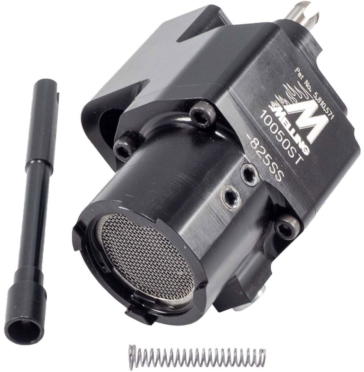 MELLING High Volume Suit SB Chev With 8-1/4" Deep Oil Pans Melling Billet Street/Strip Shark Tooth Oil Pump ME10050ST-825SS SR