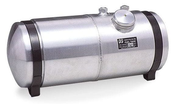 MOONEYES 5 Gal (19 Litre) 20" L x 8-1/2" O.D Mooneyes Aluminium Bonneville Fuel Tank MNMP502 SR