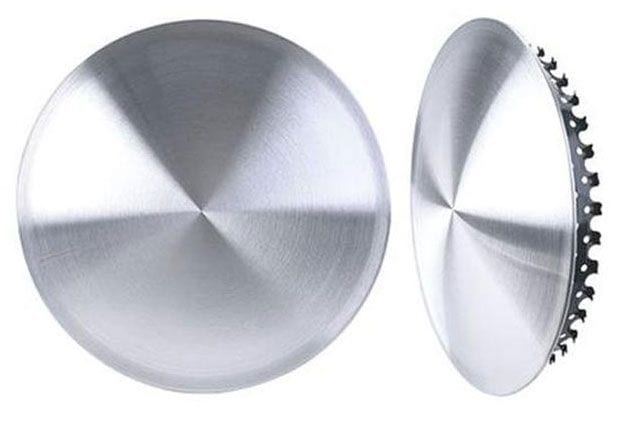 MOONEYES Suit 16" Wheel, Snap-On Type Mooneyes Spun Aluminium Moon Disc MNMD1163 SR