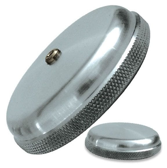 MOONEYES Vented With Knurled Edge Mooneyes Billet Aluminium Fuel Cap MNMP606V SR