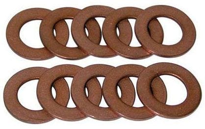 MOROSO 1/2" I.D x 7/8" O.D, 10-Pack Moroso Copper Drain Plug Washers MO97010 SR