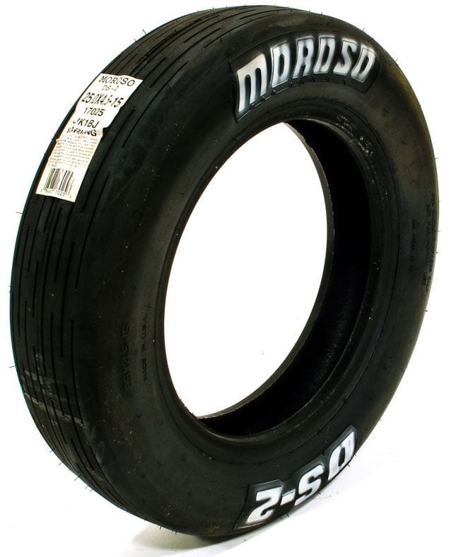 MOROSO 26" x 4.5" x 15" Moroso DS-2 Front Drag Tyre MO17026 SR