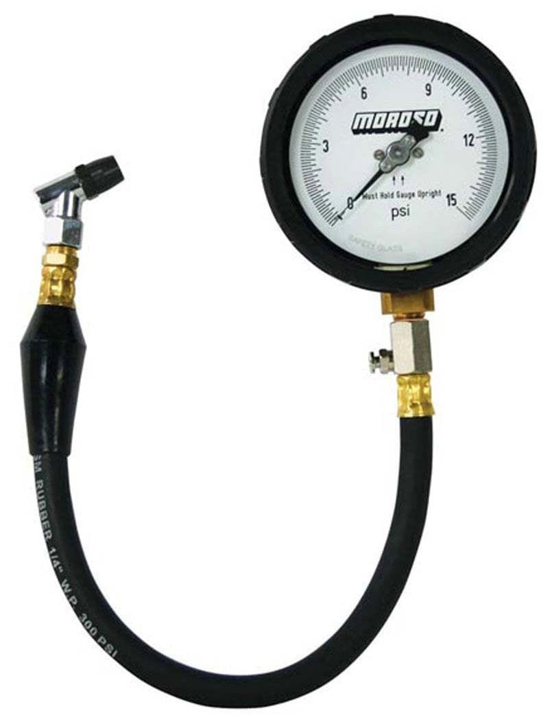 MOROSO Dial Type, 0-15 psi Moroso Pro Series Tyre Pressure Gauge MO89552 SR