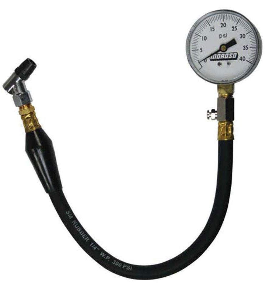 MOROSO Dial Type, 0-40 psi Moroso Radial Tyre Pressure Gauge MO89555 SR