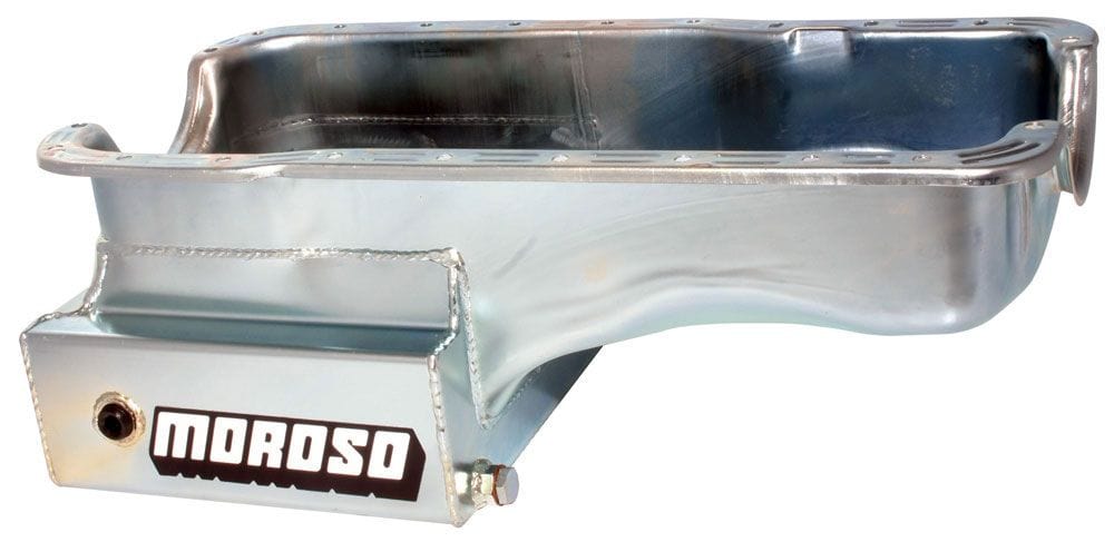 MOROSO Fits all Ford, 289-302 Engines Moroso Street/Strip & Road Race Front Sump Oil Pan, 8" Deep MO20503 SR
