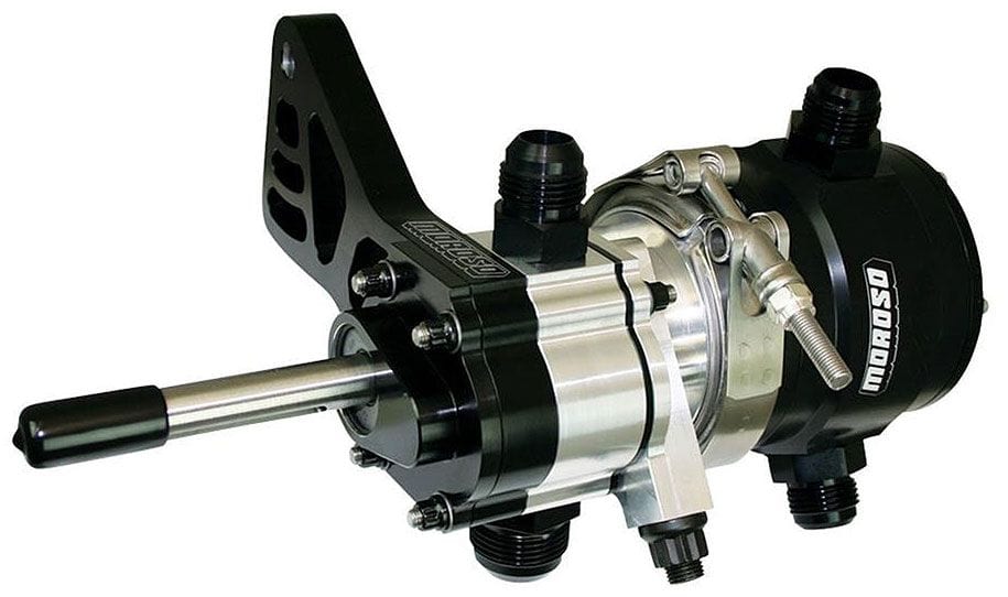MOROSO L/H Mount Suit SB Chev Moroso External Oil Pump & Single Stage Vacuum Pump MO22652 SR