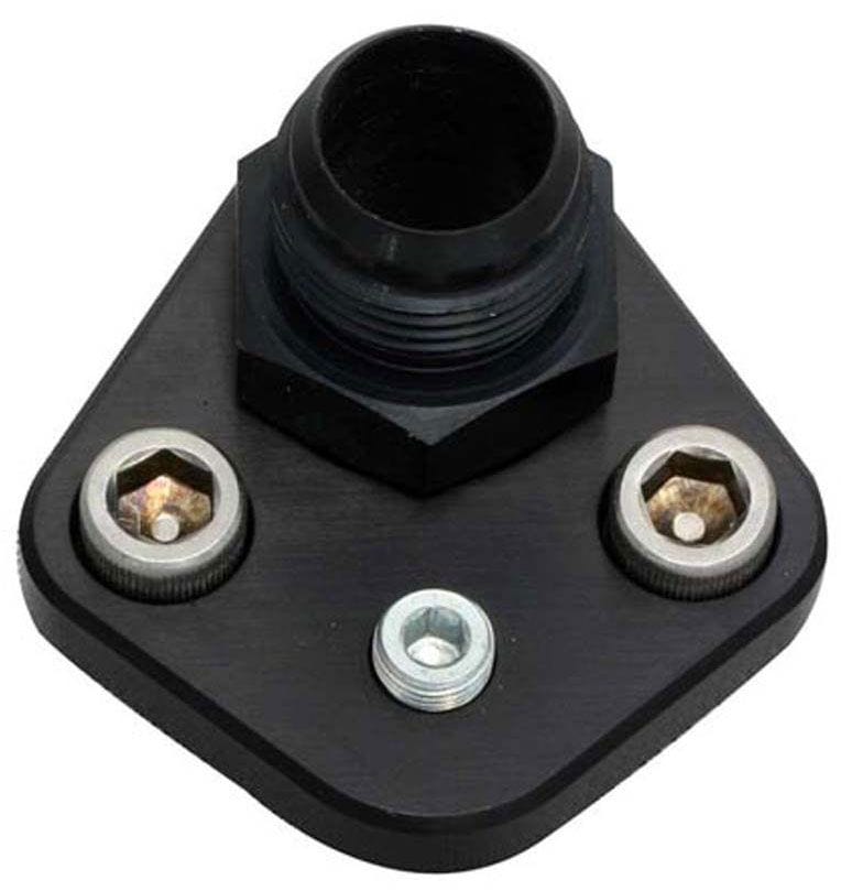 MOROSO Suit BB Chev, 273-440 Chrysler, 289-351 Windsor With 1/2" NPT & -12AN Moroso Fuel Pump Block-Off Plate MO65398 SR