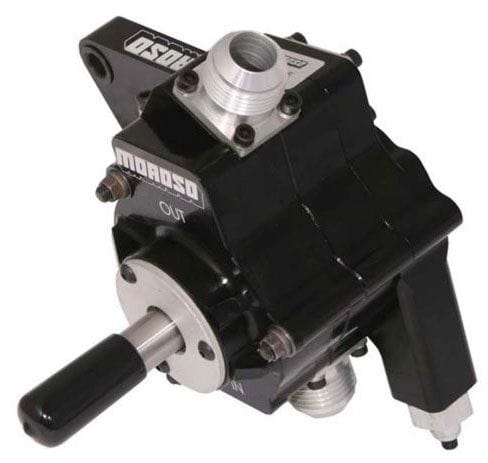 MOROSO Suit Chevy-based Small Block & Big Block Door Car applications Moroso Dry Sump Oil Pump, Single Stage, External, 1.100" Pressure Section MO22241 SR
