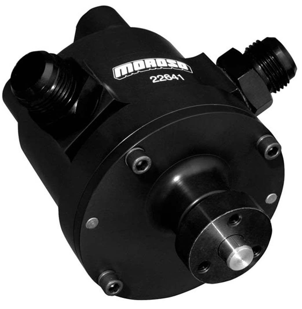 MOROSO Suit Drag Race Cars with a Dry Sump Oiling System Moroso Original Design 4-Vane Racing Vacuum Pump MO22641 SR
