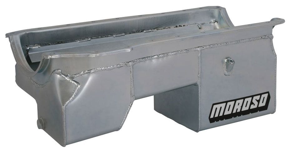 MOROSO Suit Ford Capri, Cortina & Bronco With 302-351 Cleveland Moroso Wet Sump Oil Pan, Rear Sump, 9" Deep, 7.5L MO20530 SR
