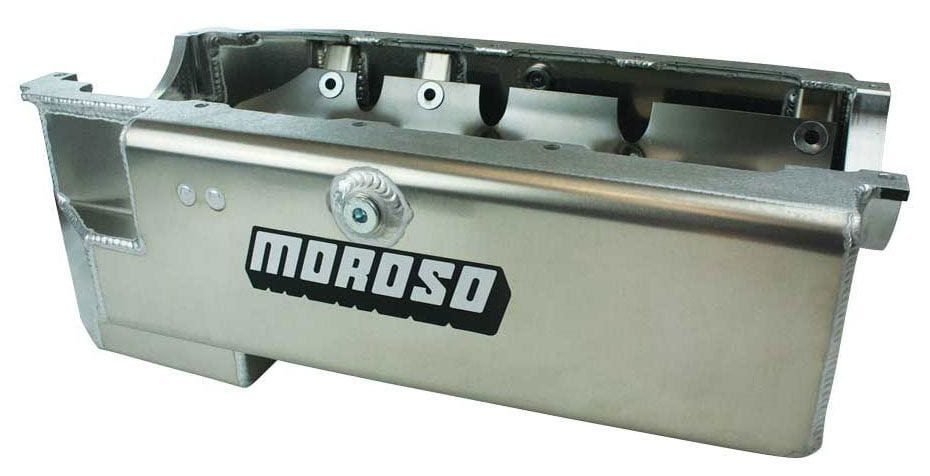 MOROSO Suit GM Mark IV style (except Gen V and Gen VI) Moroso Wet Sump Oil Pan, 8" Deep for use with Internal Pickup MO21600 SR