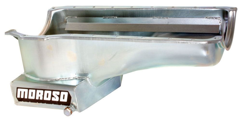 MOROSO Suits Ford 302/351C front sump production chassis (except Mustang II) Moroso Wet Sump Oil Pan, 8" Deep MO20558 SR