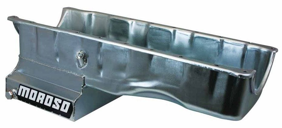 MOROSO Suits Gen V/Gen VI & most GM Chassis, including 1964-72 Chevelle Moroso Wet Sump Oil Pan, 8" Deep MO20413 SR