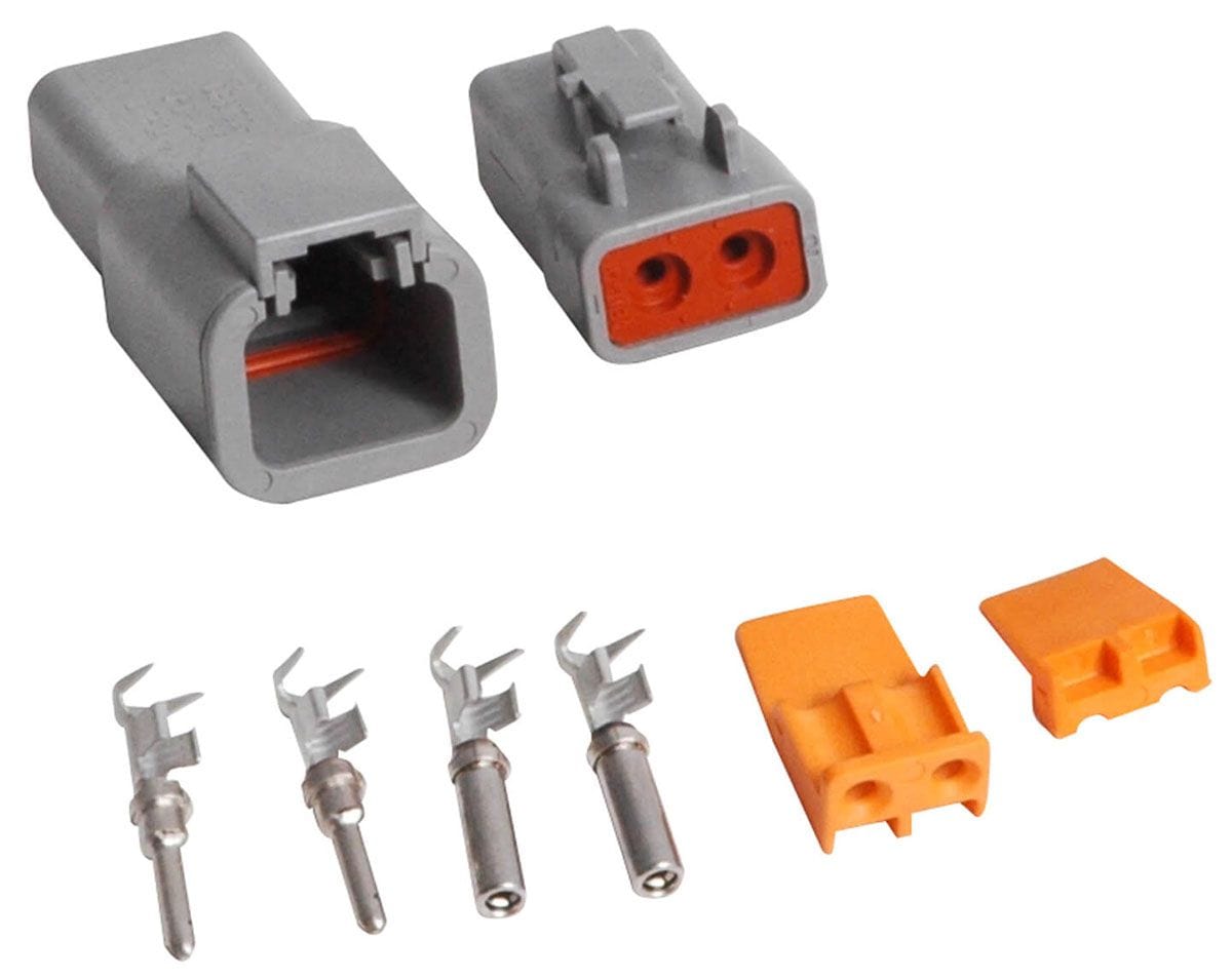 MSD 2 Pin, 12-14 Gauge Wire MSD Deutsch Connector MSD8184 SR