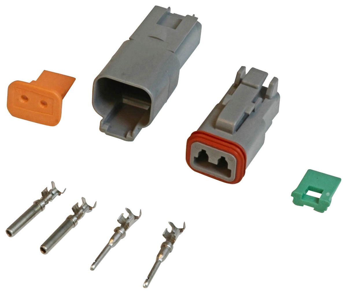 MSD 2 Pin, 16 Gauge Wire MSD Deutsch Connector MSD8183 SR