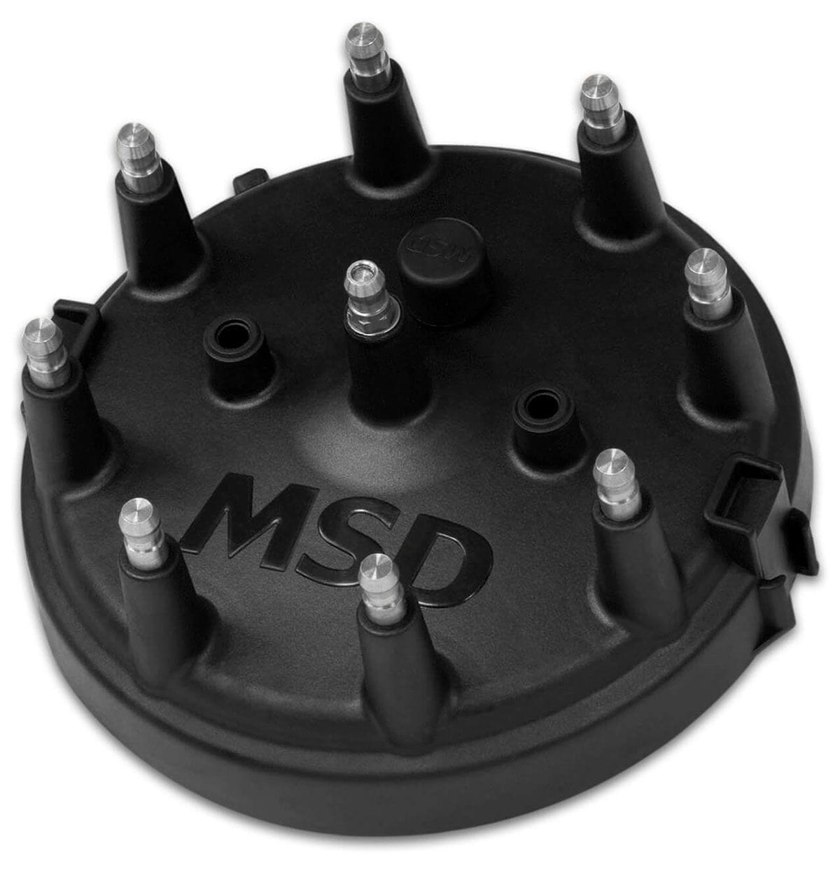 MSD For OEM Ford HEI 5.0L EFI 1986-98, MSD Cap-A-Dapt, Black MSD Distributor Cap MSD84083 SR