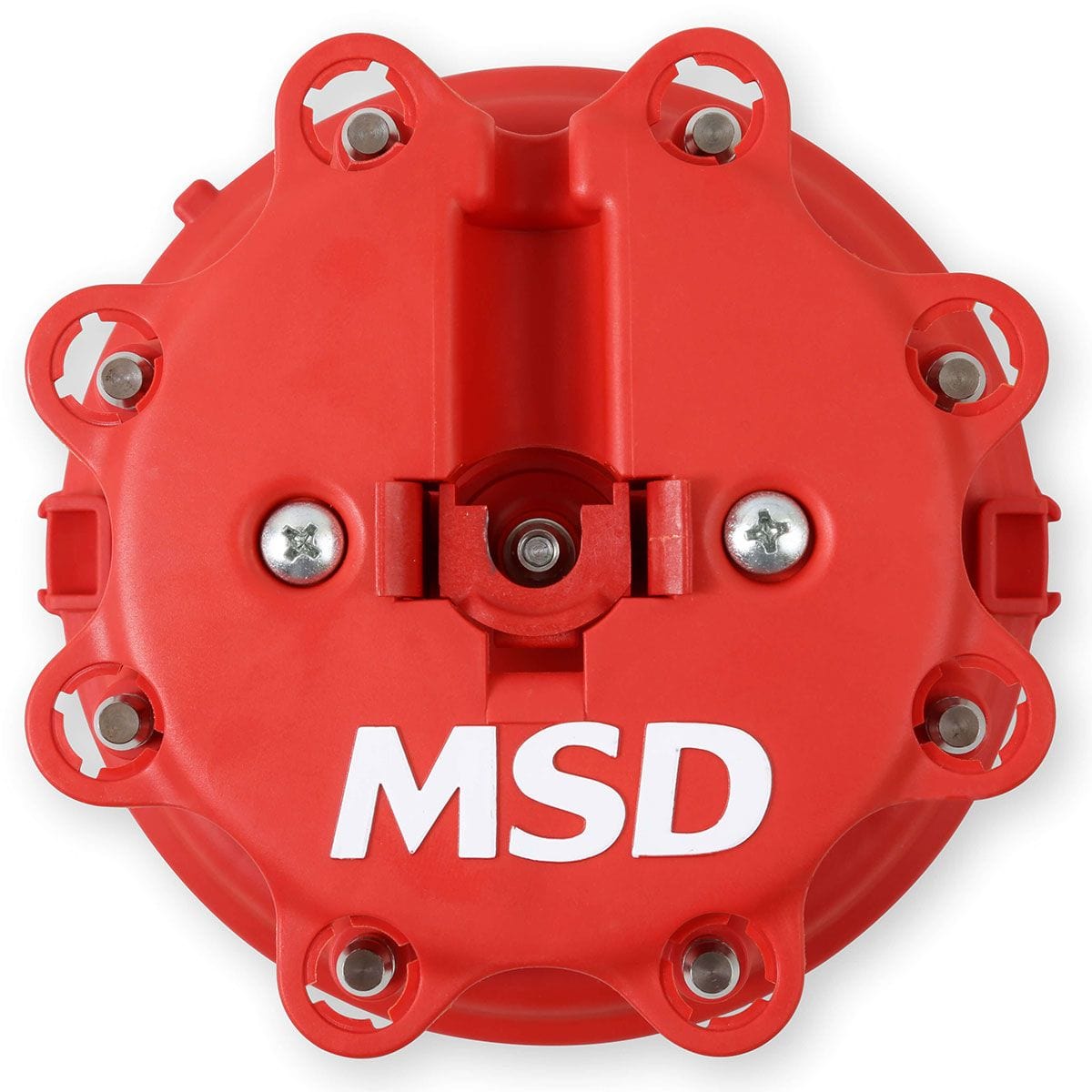 MSD For OEM Ford HEI 5.0L EFI 1986-98, MSD Cap-A-Dapt, Red MSD Distributor Cap MSD8408 SR