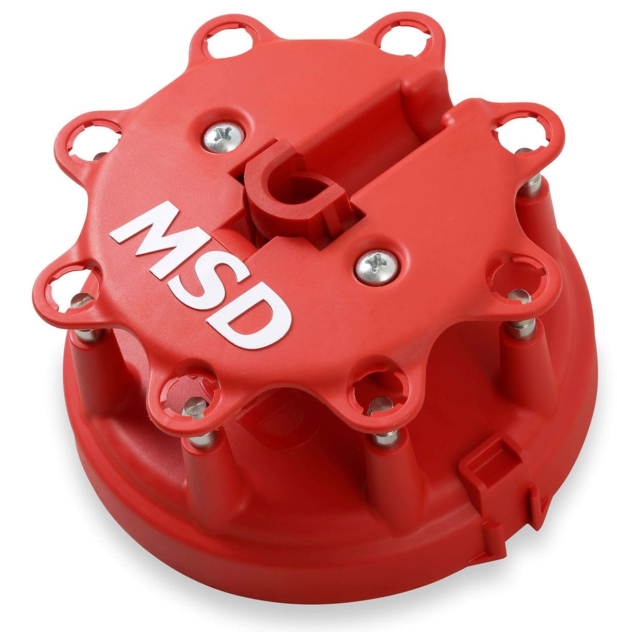 MSD For OEM Ford HEI 5.0L EFI 1986-98, Red MSD Distributor Cap and Rotor Kit MSD8482 SR