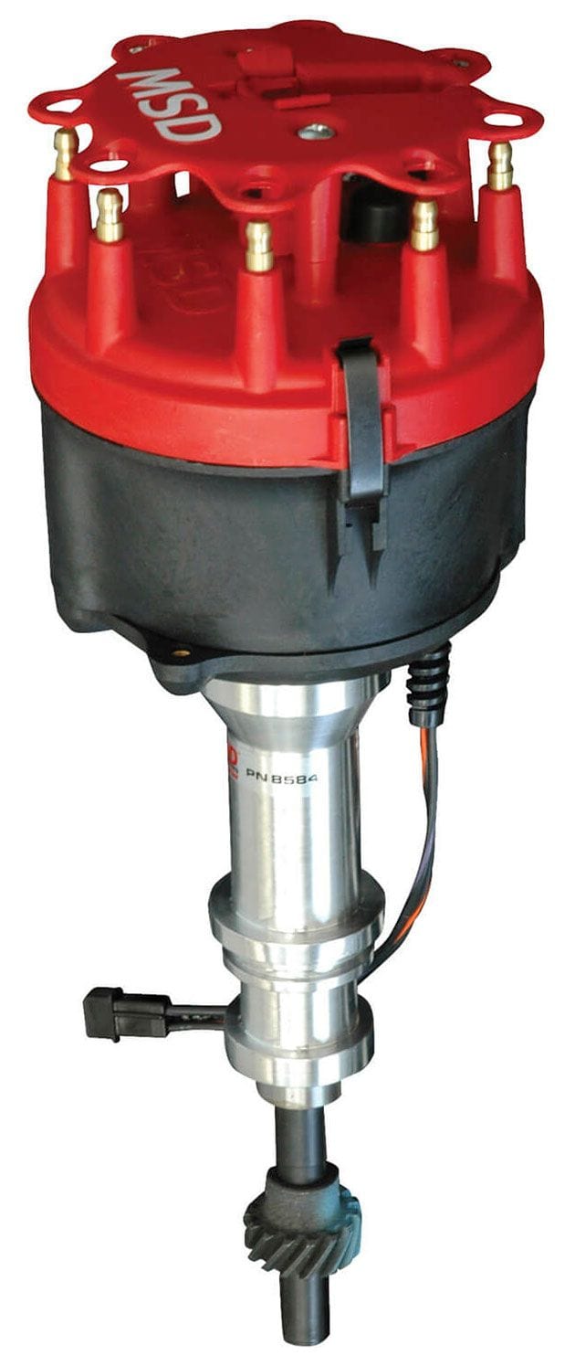 MSD Ford 289-302W, Maintenance free Magnetic Trigger, Mechanical Advance, MSD Billet Distributor MSD8582 SR