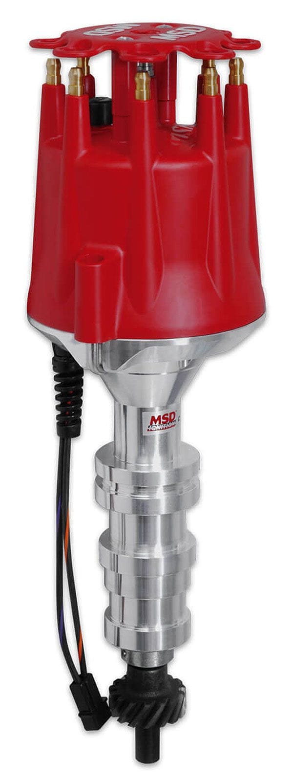 MSD Ford 332-428 FE, Magnetic Pickup, Mechanical Advance, CNC Machined Ho MSD Pro-Billet Distributor MSD8594 SR