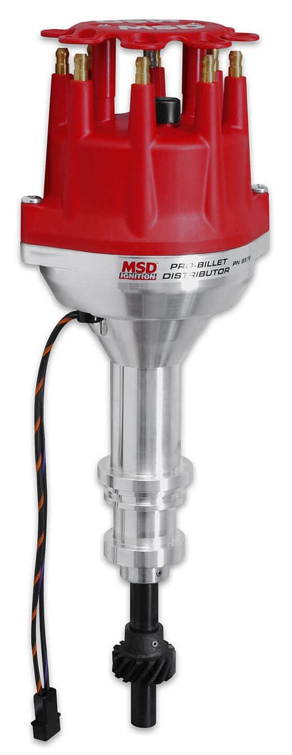MSD Ford 351W, Small Base, Magnetic Trigger, MSD Pro-Billet Distributor MSD8578 SR