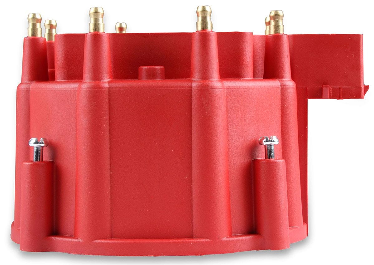 MSD GM V8 OE HEI, Internal Coil, Red MSD Distributor Cap and Rotor Kit MSD8416 SR