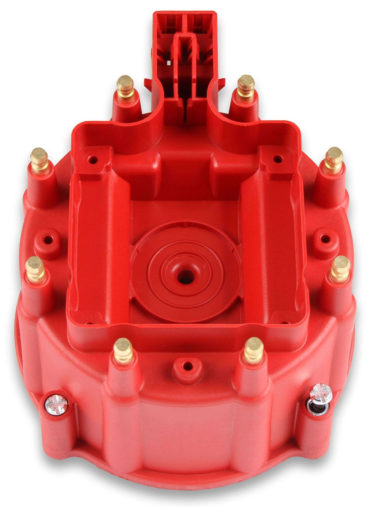 MSD GM V8 OE HEI, Internal Coil, Red MSD Distributor Cap and Rotor Kit MSD8416 SR