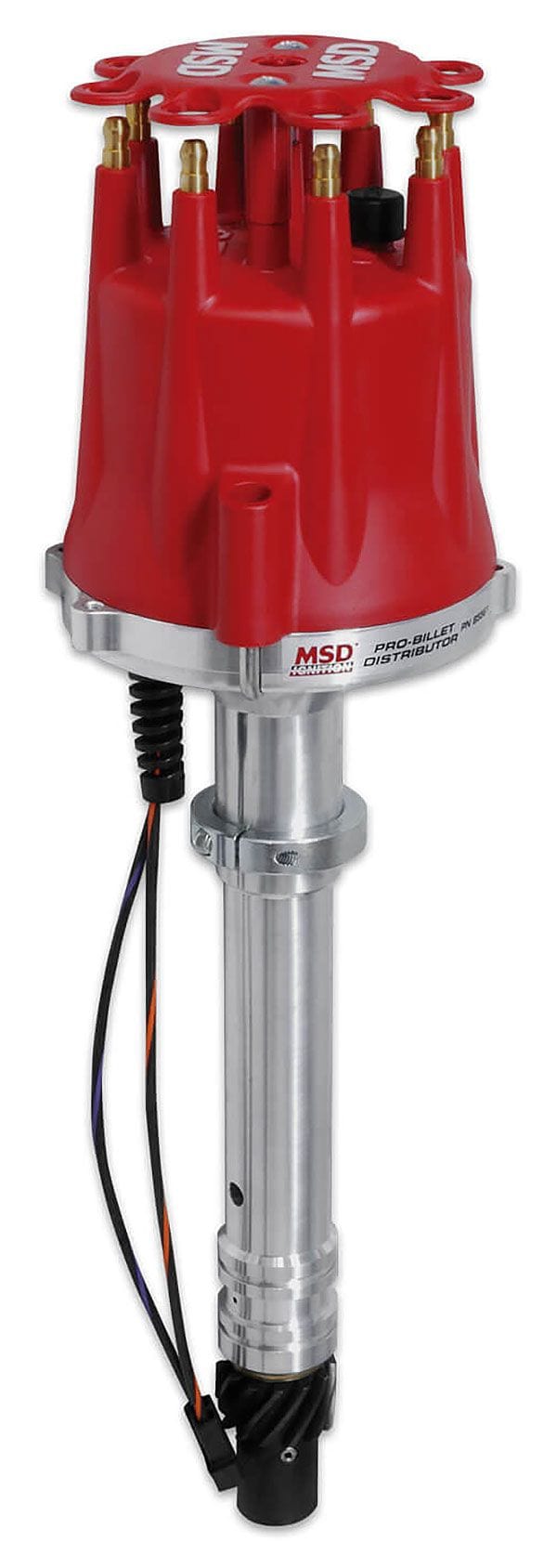 MSD Small/Big Block Chevy, Magnetic Trigger, Adjustable Slip Collar MSD Pro-Billet Distributor MSD85561 SR