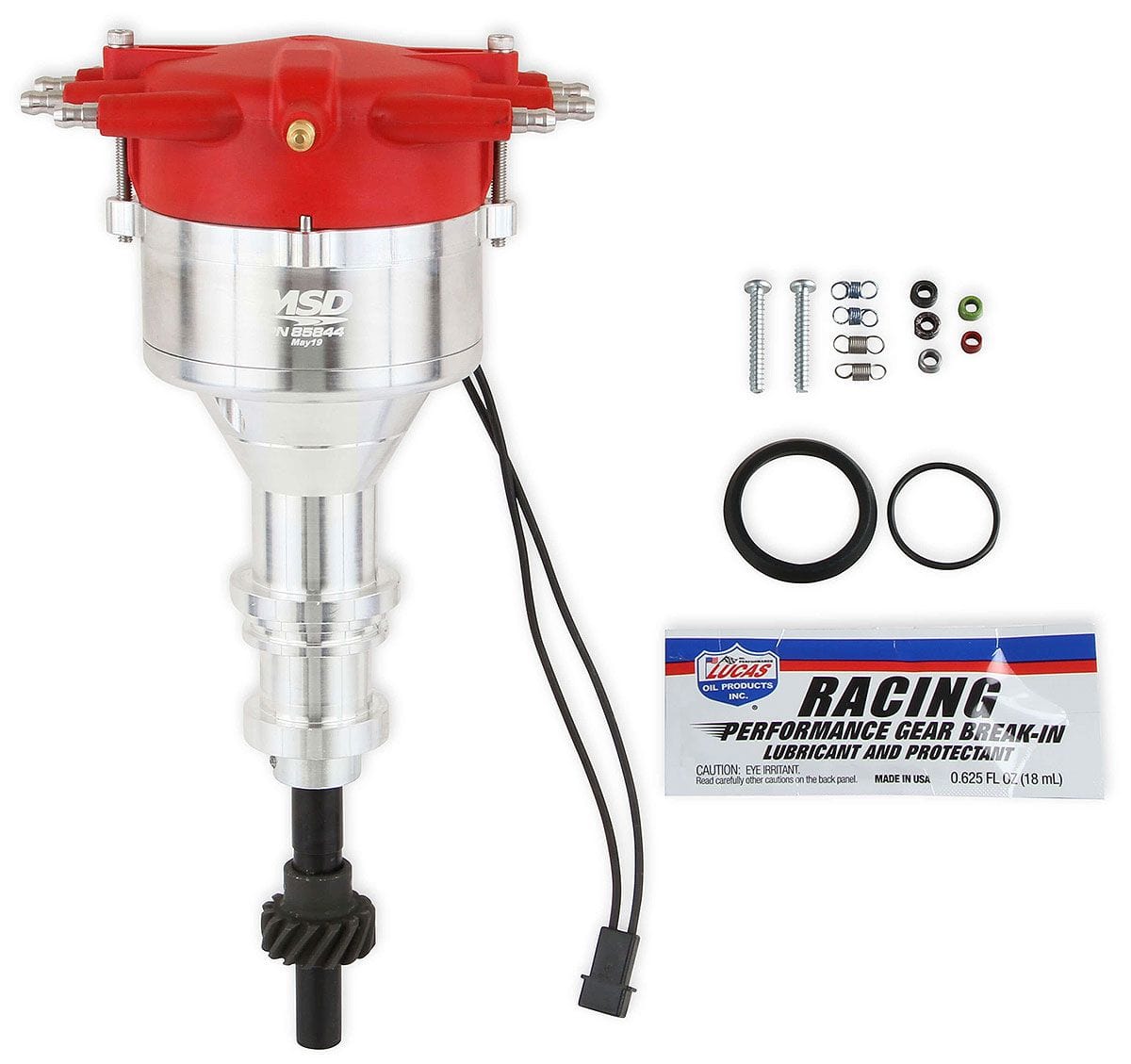 MSD Suit SB Ford 351 Windsor MSD Pro-Billet Crab Cap Distributor MSD85844 SR