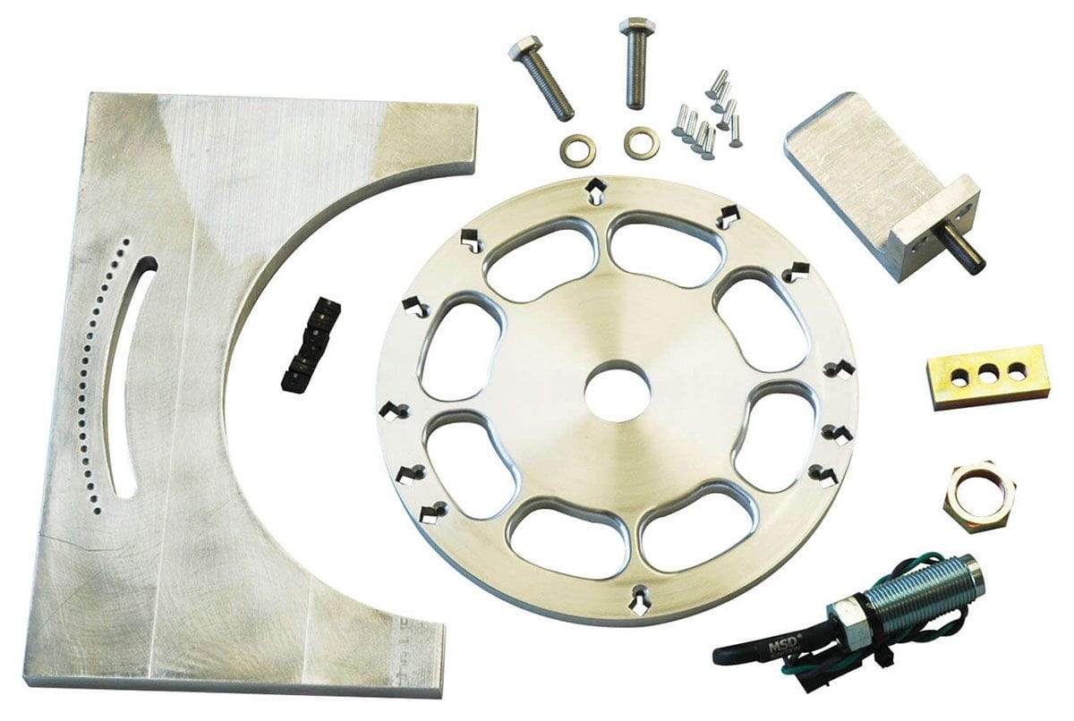 MSD Universal kit for 7" Diameter Harmonic Balancers MSD Universal Crank Trigger Kit MSD8655 SR