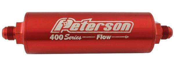 PFS -12 AN Male, 60 Micron Filter Without Bypass Peterson Fluid Systems 400 Series Inline Fuel/Oil Filter PFS09-0458 SR