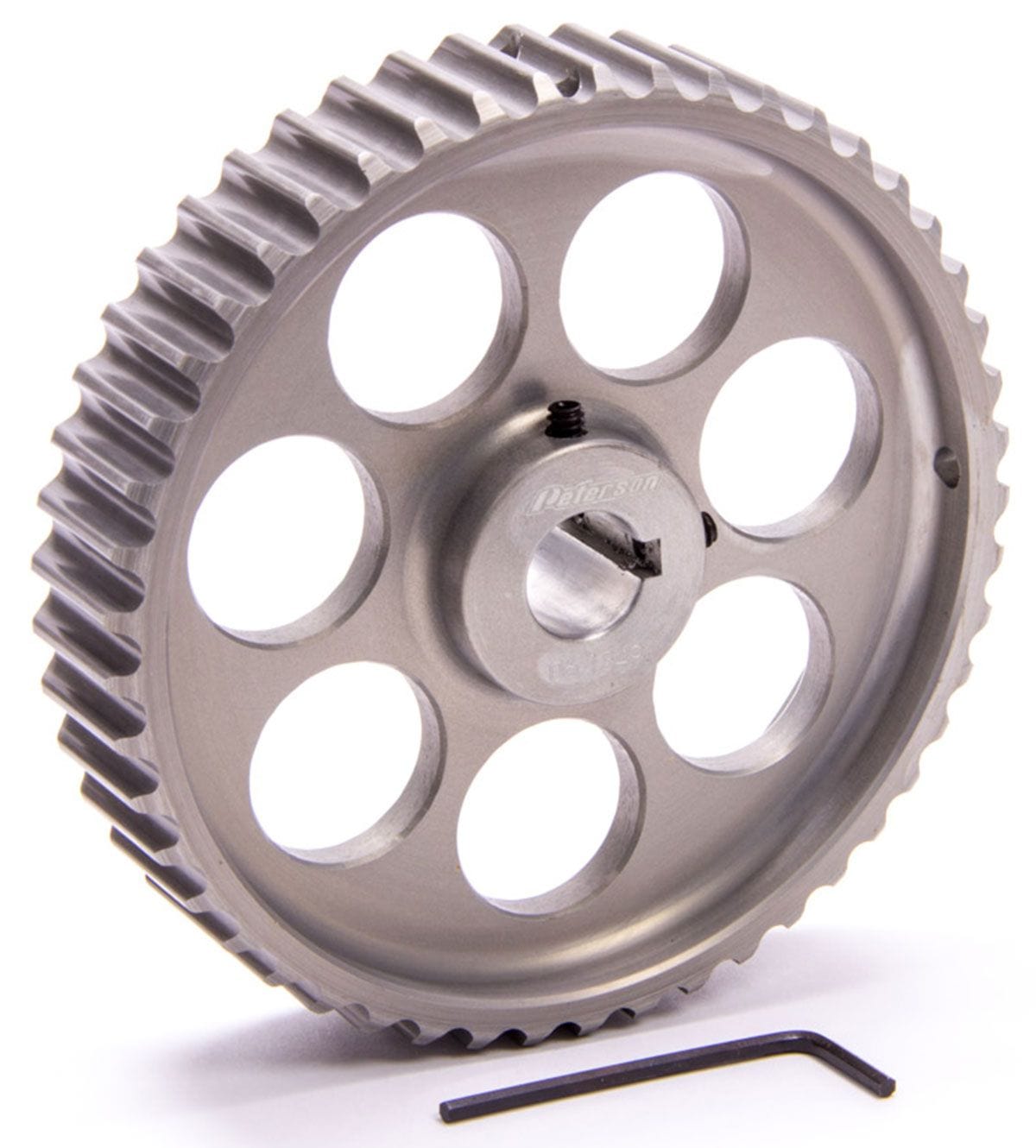 PFS 49 Tooth, 1.020" Wide, 5/8" Bore 3/16" Keyway Peterson Fluid Systems Lightweight HTD Oil Pump Pulley PFS06-1349 SR