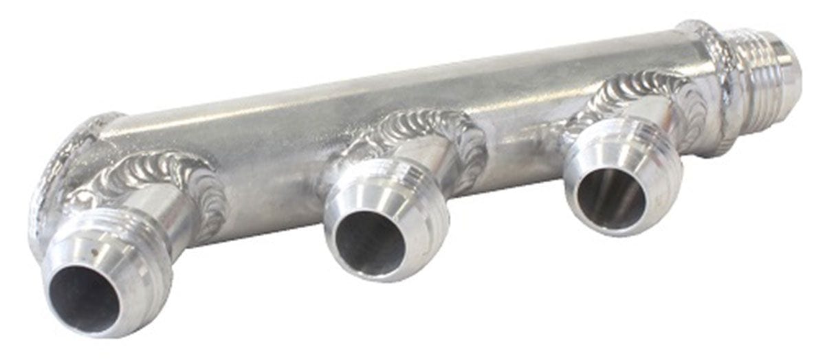 PFS With -12 AN X -12 AN X -12 AN X -12 AN Peterson Fluid Systems 4 Stage Oil Return Manifold PFS10-0003 SR