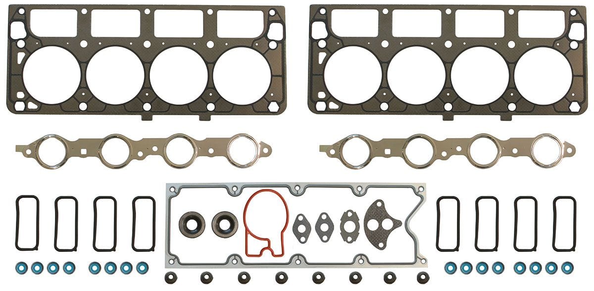 PG Suit GM LS2 up to 4.00" Bore Performance Gaskets Top End Gasket Set (VRS) with Graphite Head Gaskets 5REG-HS5975 SR