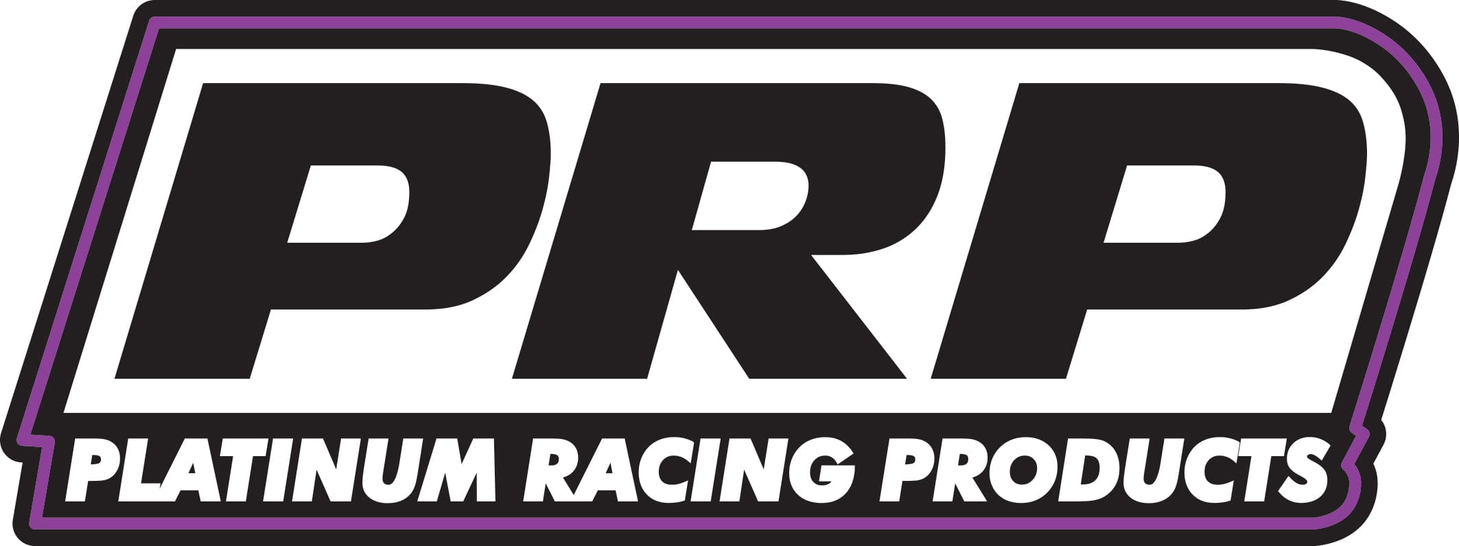 Platinum Racing Products Merchandise 180x67MM PRP Sticker (Black) SR