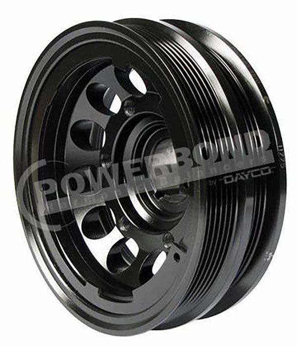 POWERBOND Suit Chev LS1 5.7L V8 (Neutral Balance) Powerbond Race Series Harmonic Balancer (Serpentine Belt) 10% Under Drive PBU1480-SS10 SR
