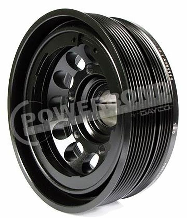 POWERBOND Suit Chev LS1 5.7L V8 (Neutral Balance). Suit Supercharger Conversions Powerbond Race Series Harmonic Balancer (8-Rib Serpentine Belt) PB81480-SC SR